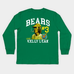 Bad News Bears Baseball Kelly Leak Kids Long Sleeve T-Shirt